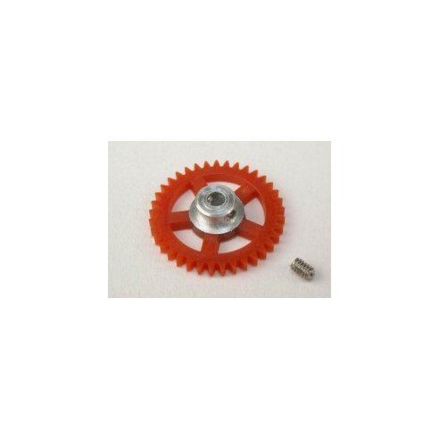 Scaleauto Nylon Spur Gear 37th. For 3/32" Axle M50. diam. 18,5mm -red-