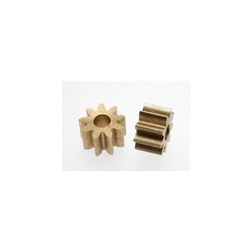 Scaleauto Brass Pinion 9 Tooth M50 for 2mm. motor axle. diam. 5.8mm