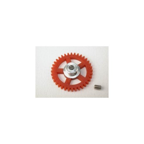 Scaleauto Nylon Spur Gear 36th. For 3/32" Axle M50. diam. 18,5mm -red-