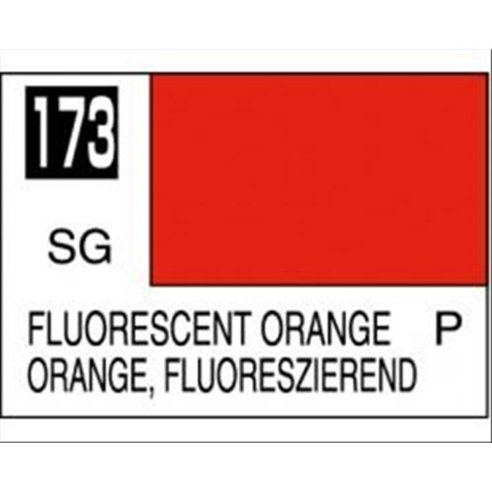 MR. COLOR GSC0173 MR. COLOR (LACCA), FLOURESCENT ORANGE 10ml