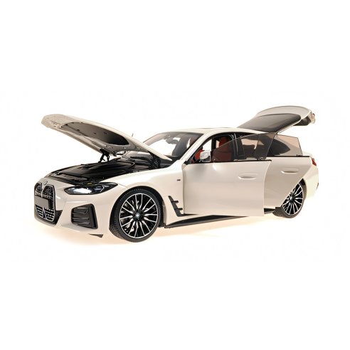 Minichamps BMW i4 M50 WHITE METALLIC 2022 1/18