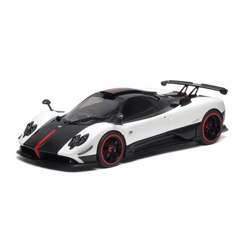 ALMOST REAL PAGANI ZONDA CINQUE COUPE RHD BIANCO BENNY 2009 1/18