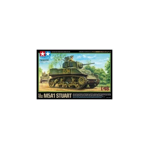 Tamiya 1/48 U.S. Light Tank M5A1 Stuart