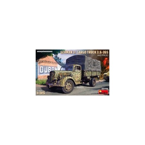 MINI ART 1/35 German 3t Cargo Truck 3,6-36S Mid Prod