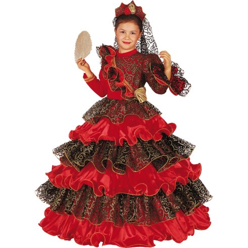 Vestito di carnevale Spanish Dream Spagnola