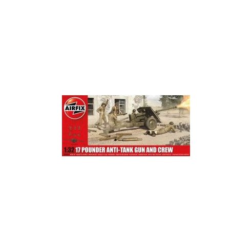 AirFix 1/32 17 Pounder Anti-Tank Gun and Crew