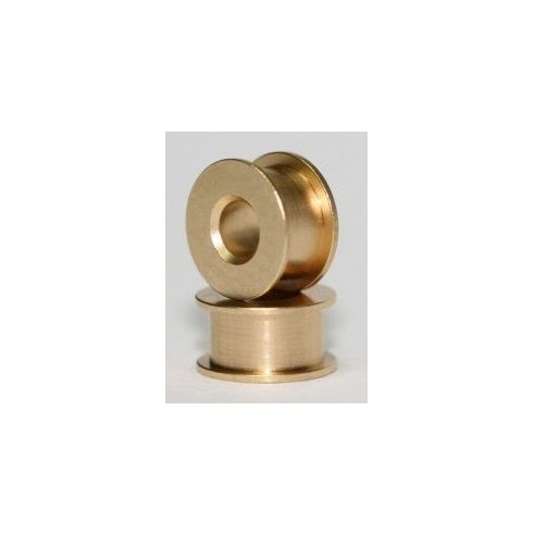 BRM MODEL CARS Universal brass bearings for 3/32" axle (x2)