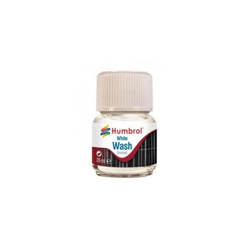 Humbrol 28ml Enamel Wash - White