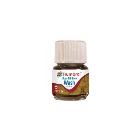 Humbrol 28ml Enamel Wash - Oil Stain