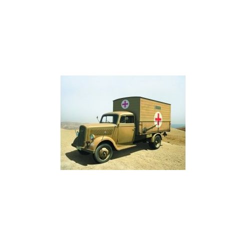 ICM 1/35 Typ 2,5-32 with Shelter, WWII German Ambulance Truck