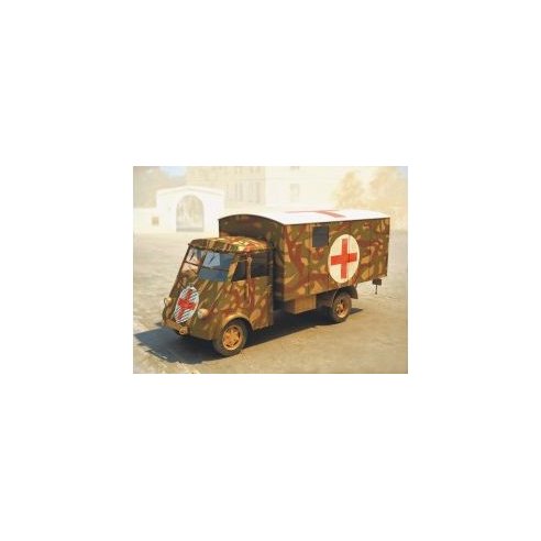 ICM 1/35 Lastkraftwagen 3,5 t AHN with Shelter, WWII German Ambulance Truck