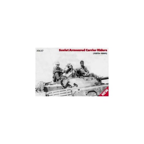 ICM 1/35 Soviet Armored Carrier Riders (1979-1991), (4 figures)