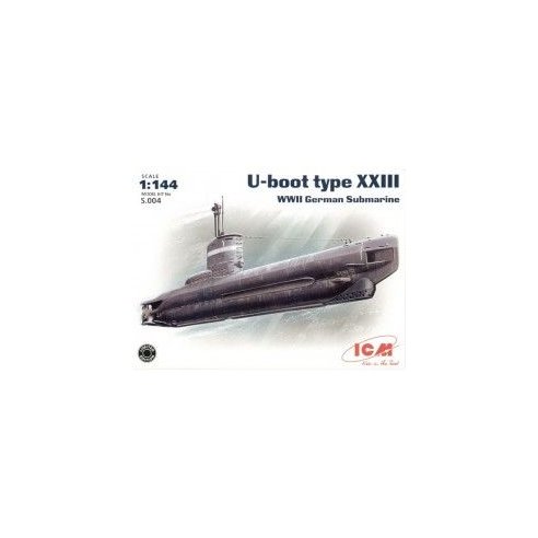 ICM 1/350 U-Boat Type XXIII, WWII German Submarine