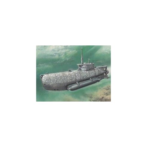 ICM 1/350 U-Boat Type XXVIIB Seehund (early), WWII German Midget Submarine