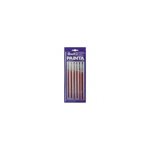 Revell Painta Standard Brushes Set [00, 0, 1, 2, 3, 4]