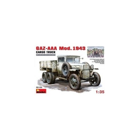 MINI ART 1/35 GAZ-AAA. Mod. 1943. Cargo Truck