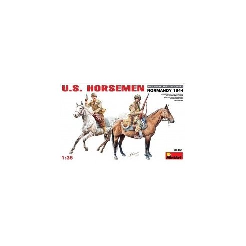 MINI ART 1/35 U.S. Horsemen Normandy 1944