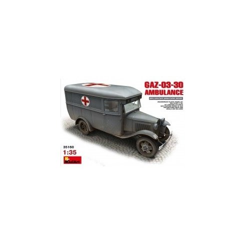 MINI ART 1/35 GAZ-03-30 Ambulance