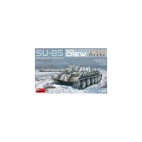 MINI ART 1/35 SU-85 Mod. 1943 (Early Production) w/Crew