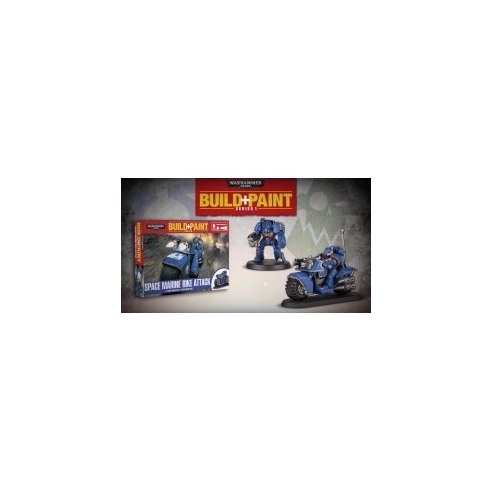 Revell Set Warhammer 40K Space Marine Bike Attack