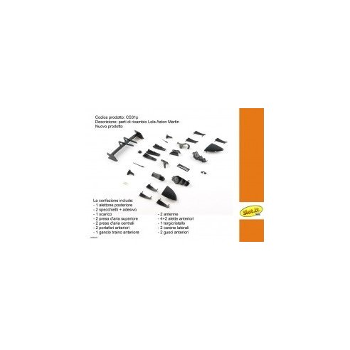 Slot.it Lola Aston Martin DBR1-2 tearproof parts (parti in plastica)