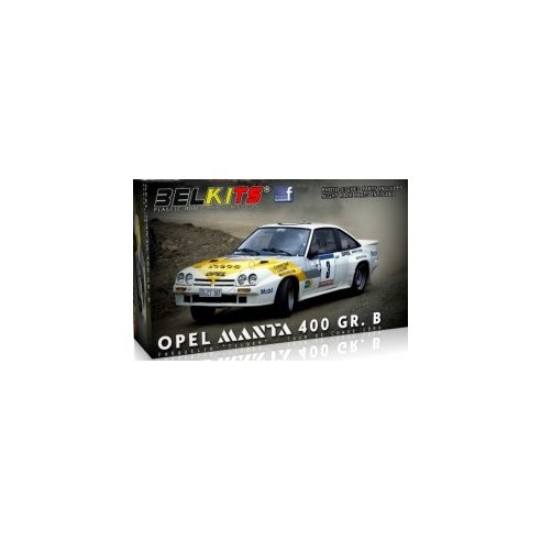 BELKITS 1/24 Opel Manta 400 GR.B Tour De Corse 1984 Frequelin-Tilber