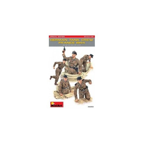 MINI ART 1/35 German Tank Crew (France 1944). Special Edition