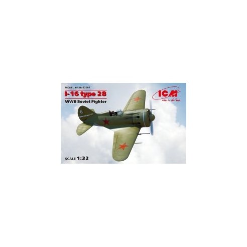 ICM 1/32 I-16 type 28, WWII Soviet Fighter