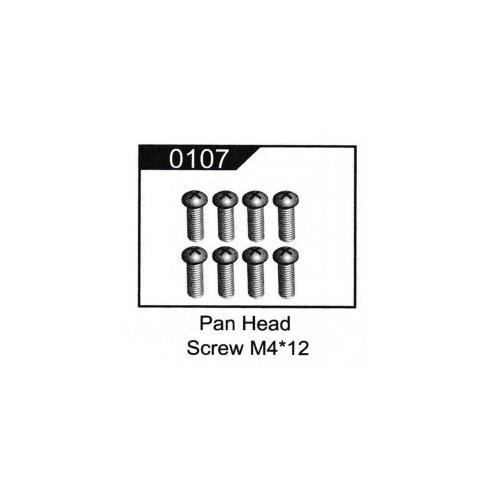 RADIOKONTROL WLT Pan head screw M4*12