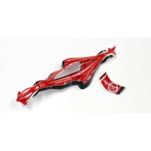 CARROZZERIA DRONE RACER G-ZERO ROSSA