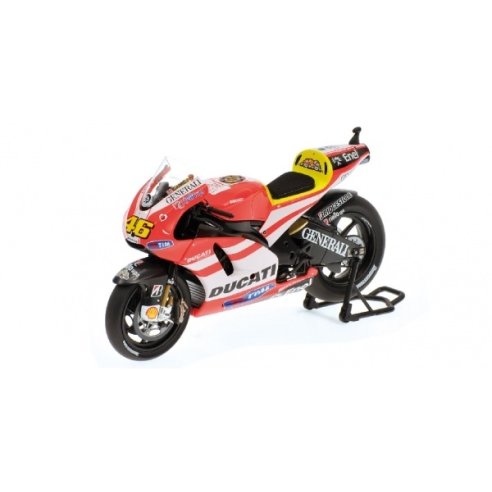 Minichamps DUCATI DESMOSEDICI VALENTINO ROSSI MOTOGP 2011 1/12