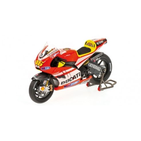 Minichamps DUCATI DESMOSEDICI VALENTINO ROSSI UNVEILING 2011 1/12