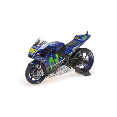 Minichamps YAMAHA YZR-M1 MOVISTAR VALENTINO ROSSI TEST BIKE MOTOGP 2016 1/12