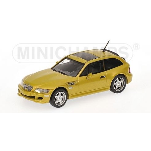 Minichamps BMW M COUPÈ 1999 YELLOW METALLIC 1/43