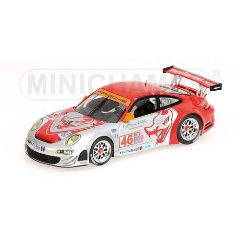 Minichamps PORSCHE 911 GT3-RSR 12H SEBRING 2008 VAN OVERBECK PILET LIETZ 1/43