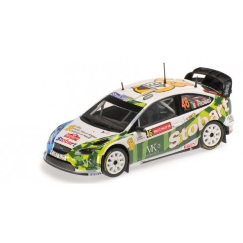 Minichamps FORD FOCUS RALLY STOBART VALENTINO ROSSI RALLY WALES 2008 1/43