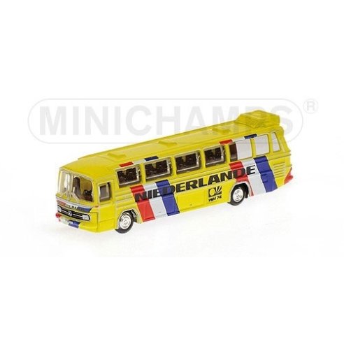 Minichamps BUS MERCEDES BENZ O302 NAZIONALE NIEDERLANDE 1974 1/160