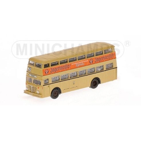 Minichamps BUSSING D2U DOPPELDECKBUS 1957 JAGERMEISTER 1/160