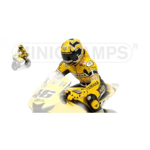 Minichamps PILOTA RIDING VALENTINO ROSSI GP LAGUNA SECA 2005 1/12