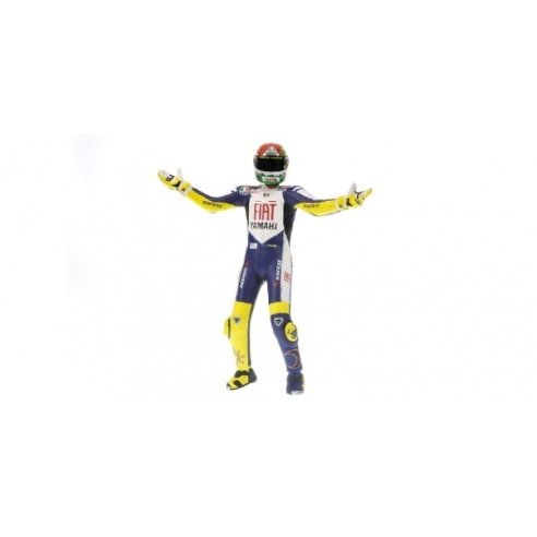 Minichamps PILOTA VALENTINO ROSSI WORLD CHAMPION MOTOGP 2008 1/12