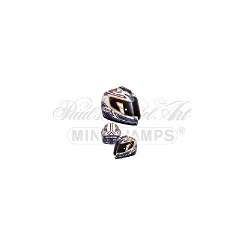 Minichamps CASCO HELMET SUOMY N. HODGSON 2001 1/2