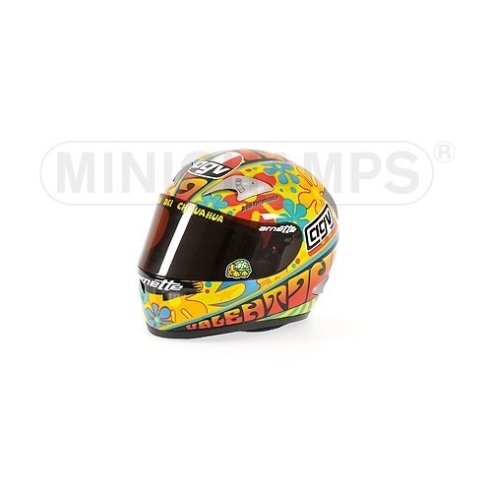 Minichamps CASCO AGV VALENTINO ROSSI GP VALENCIA 2003 1/2