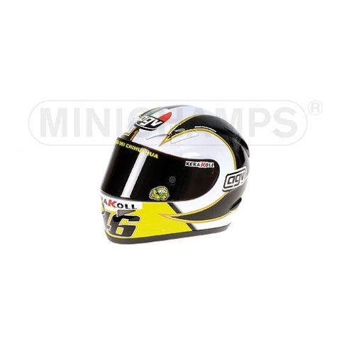 Minichamps CASCO AGV VALENTINO ROSSI VICE WORLD CHAMPION 2006 1/2