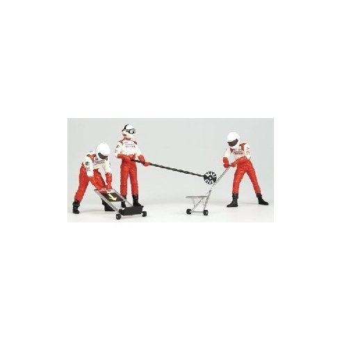 Minichamps PIT STOP TOYOTA 2002 JACK SET 1/43