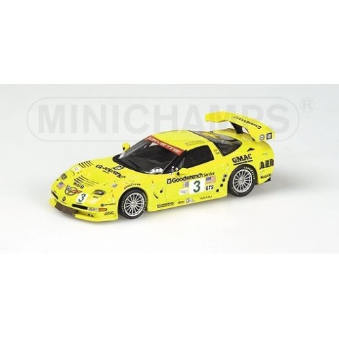 ACTION CORVETTE C5-R 12H SEBRING 2002 WINNER GTS CLASS FELLOWS 1/43