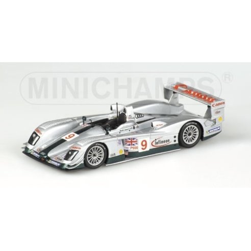 Minichamps AUDI R8 TEAM UK M. SALO 12H SEBRING 2003 1/43