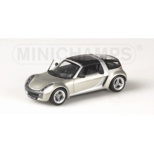 Minichamps SMART ROADSTER COUPE&#039; 2003 GREY METALLIC 1/43