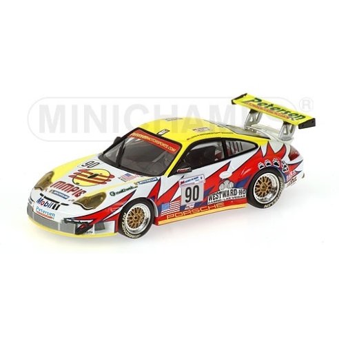 Minichamps PORSCHE 911 GT3-RSR MAASSEN BERGMEISTER 24H LE MANS 2004 1/43