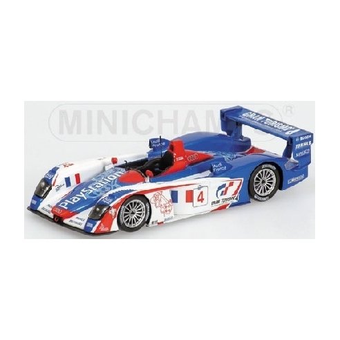 Minichamps AUDI R8 SONY PLAYSTATION ORTELLI 1000 KM SPA-FRANCORCHAMPS 2005 1/43