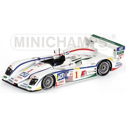 Minichamps AUDI R8 TEAM CHAMPION LETHO WINNERS GP OF ATLANTA 2005 1/43